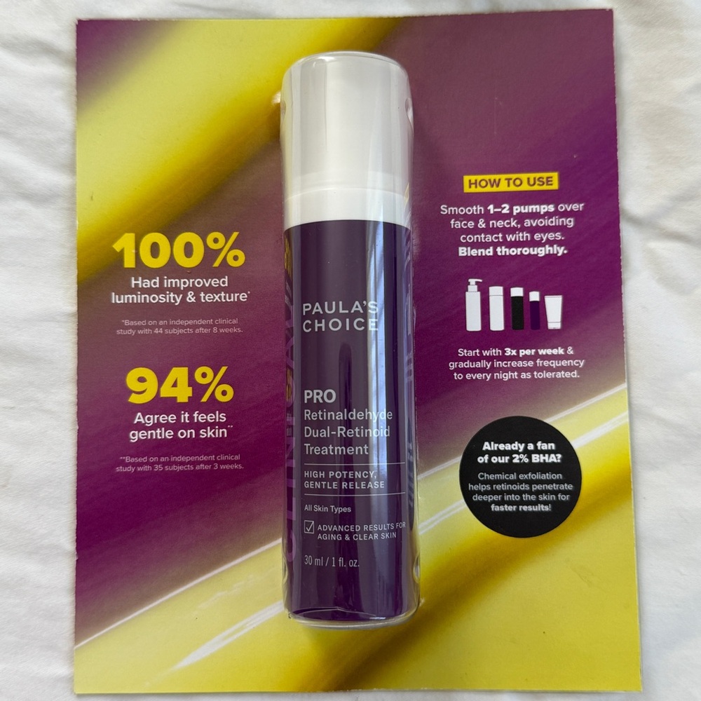*NIB* Paula’s Choice Pro Retinaldehyde Retinol Treatment